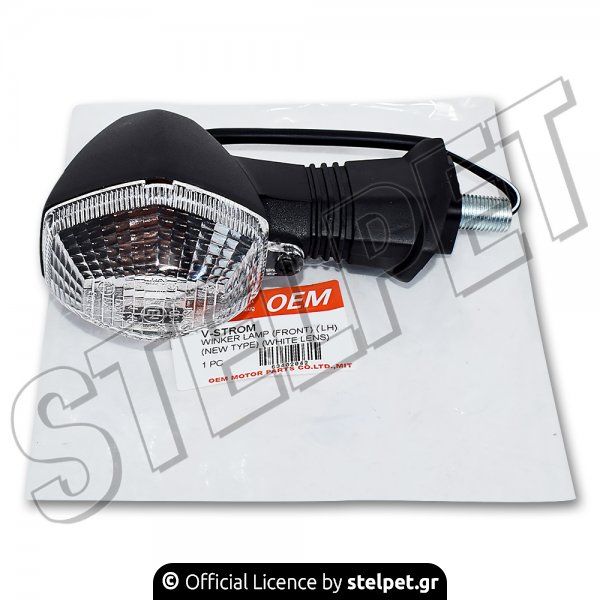 Φλας εμπρός Suzuki V-Strom 650 / 1000 δεξί διάφανο OEM